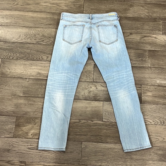 Womens Pilcro and the Letterpress straight leg hyphen distressed jeans, 28 - Picture 5 of 7